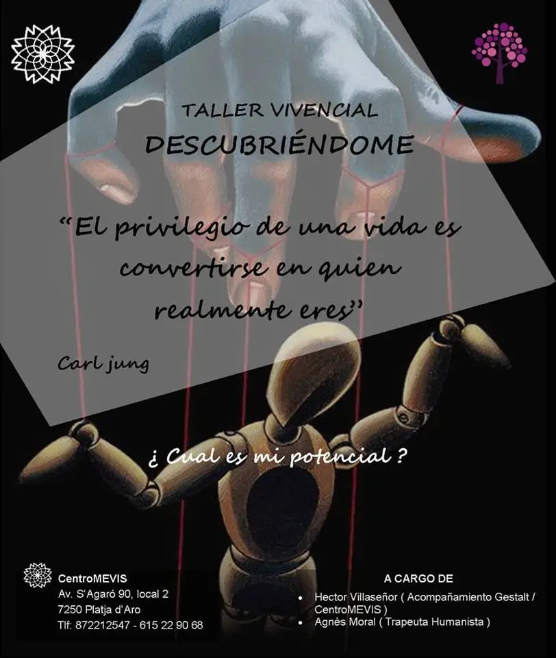 Taller vivencial Descobrint-me - Abril 2019 | Centromevis